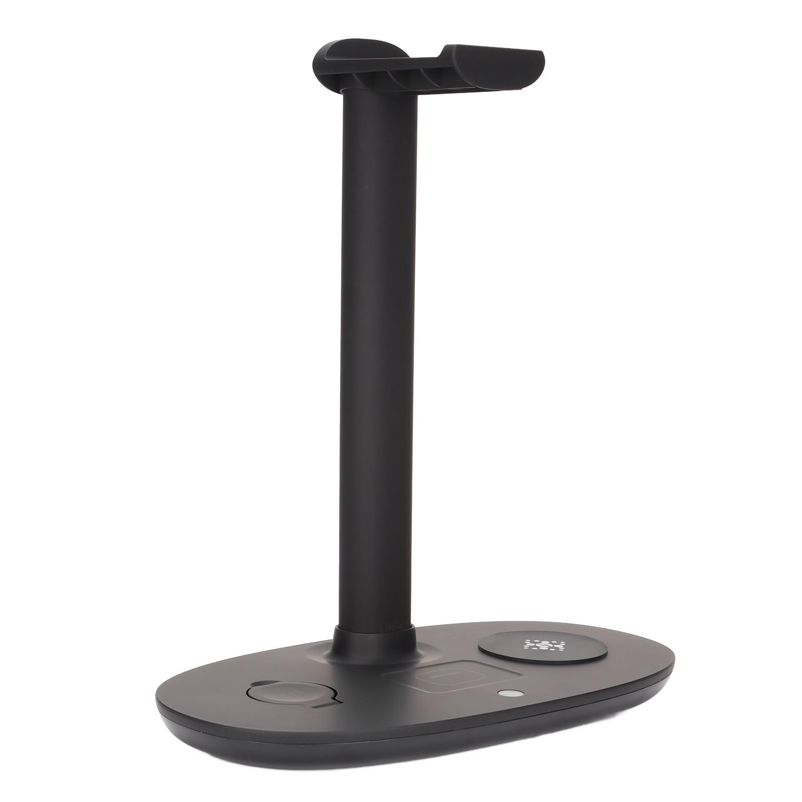 Alomejor Dock Multiuso Rimovibile per Caricabatterie Wireless 4 in 1, Supporto per Cuffie, per Materiale PC da Viaggio