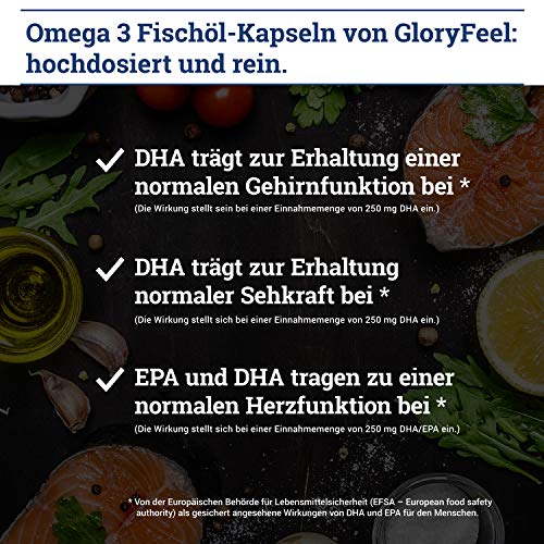 GloryFeel Omega 3 Kapseln Test & Vergleich