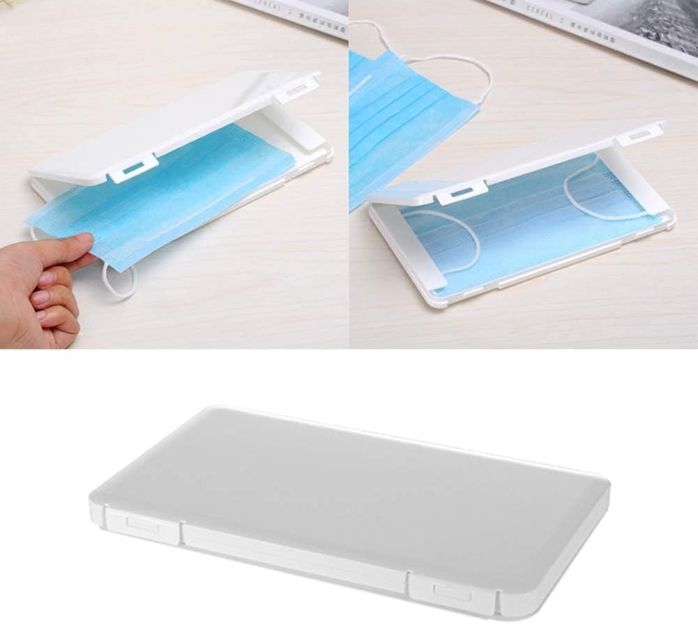 Portable Storage Mask Case,Reusable Keeper Folder Organizer Box