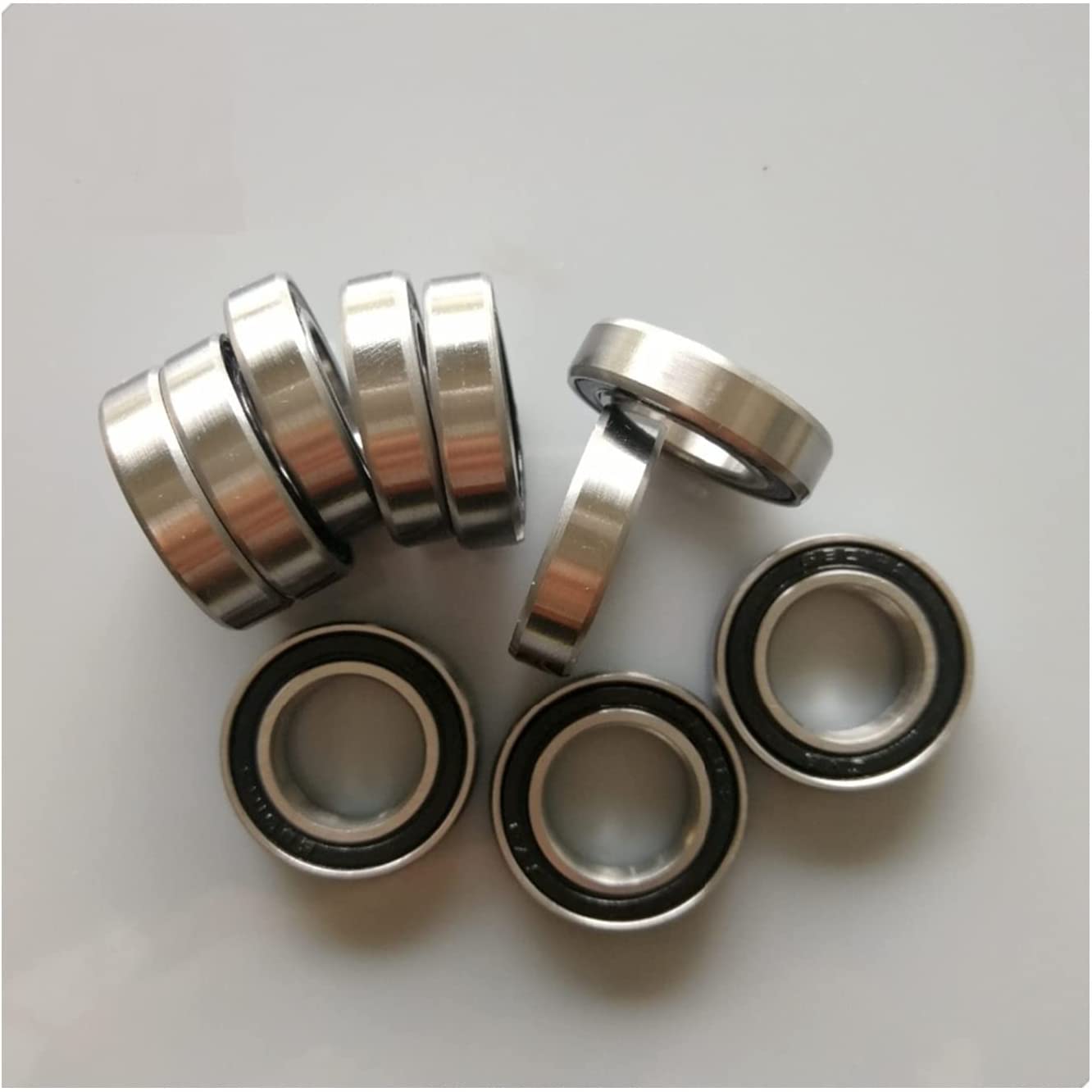 HYUJNAFZR 10Pcs 699RS Hybrid Ceramic Bearing 9x20x6mm ABEC-7 Industry Motor Spindle 699 HC Hybrids Si3N4 Ball Bearings 3NC 699RS