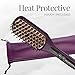 Remington Pro 2-In-1 Heated Straightening Brush with Thermaluxe Advanced Thermal Technology, Purple, CB7480SA