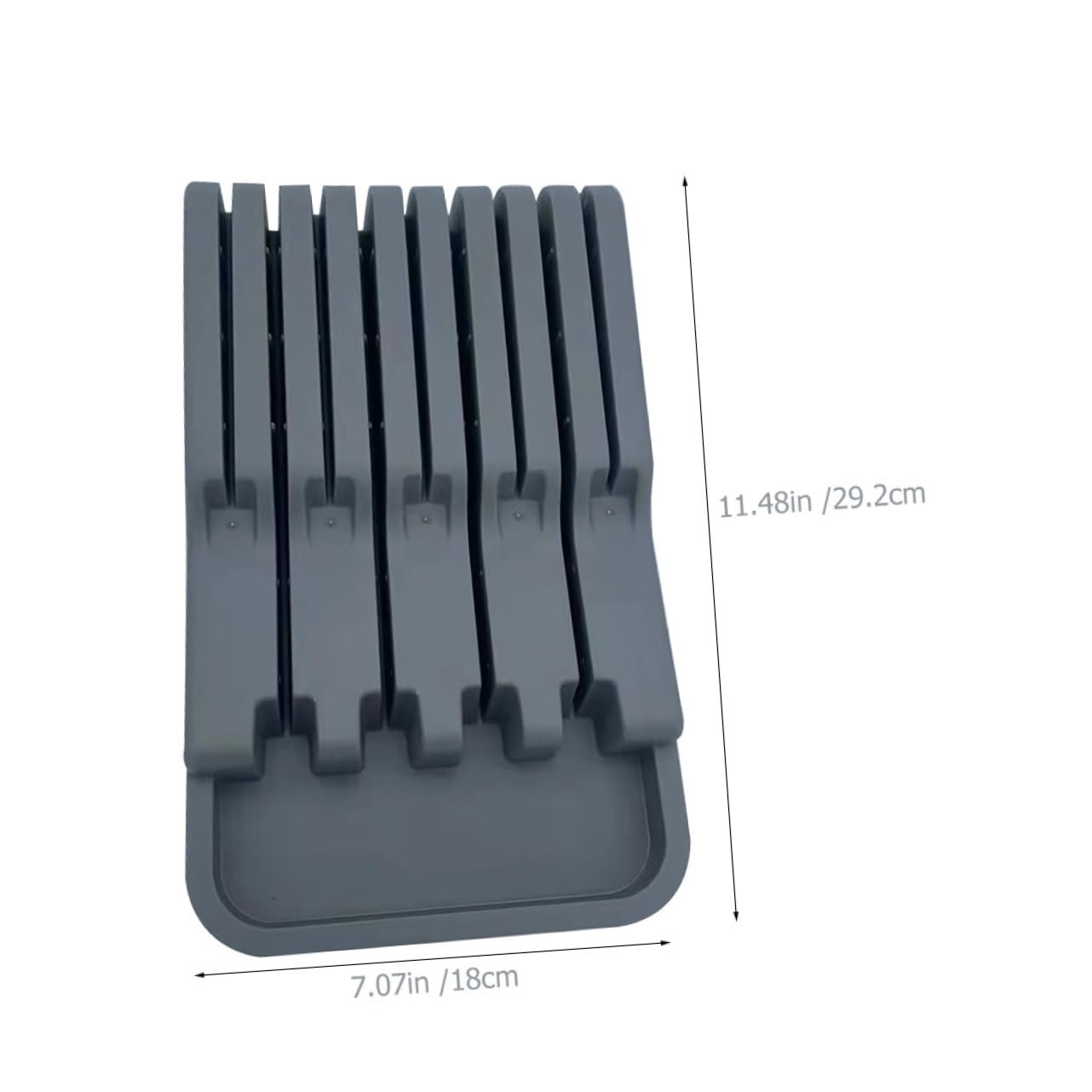 Cabilock Multi Functional Cutter Holder Kitchen Knife Organizer Material Storage Rack with Smooth Edges Space Saving Design for Easy Kitchen Storage and Cleanliness