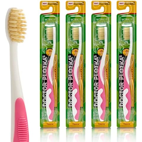 Mouthwatchers Toothbrush for Kids Pink 4 Pack Cover