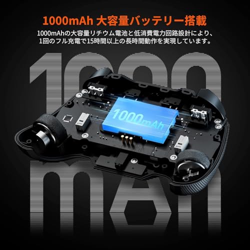 undefined Nintendo Switch 2 Proコントローラー BIGBIG WON BLITZ Switch コントローラー Bluetooth接続 マクロ機能 6軸ジャイロセンサー搭載 3階段TURBO速度 4階段HD振動 背面ボタン付き 本体スリープ解除 Switch 1/2/Windows/Android/IOSに対応 日本語取扱説明書付き (Black) の商品画像 8