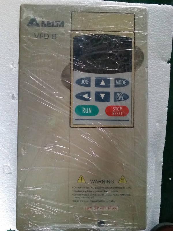 VFD022B43A VFD-B Inverter Frequency Converter 2.2kw 3HP 1 Phase 380V 400HZ