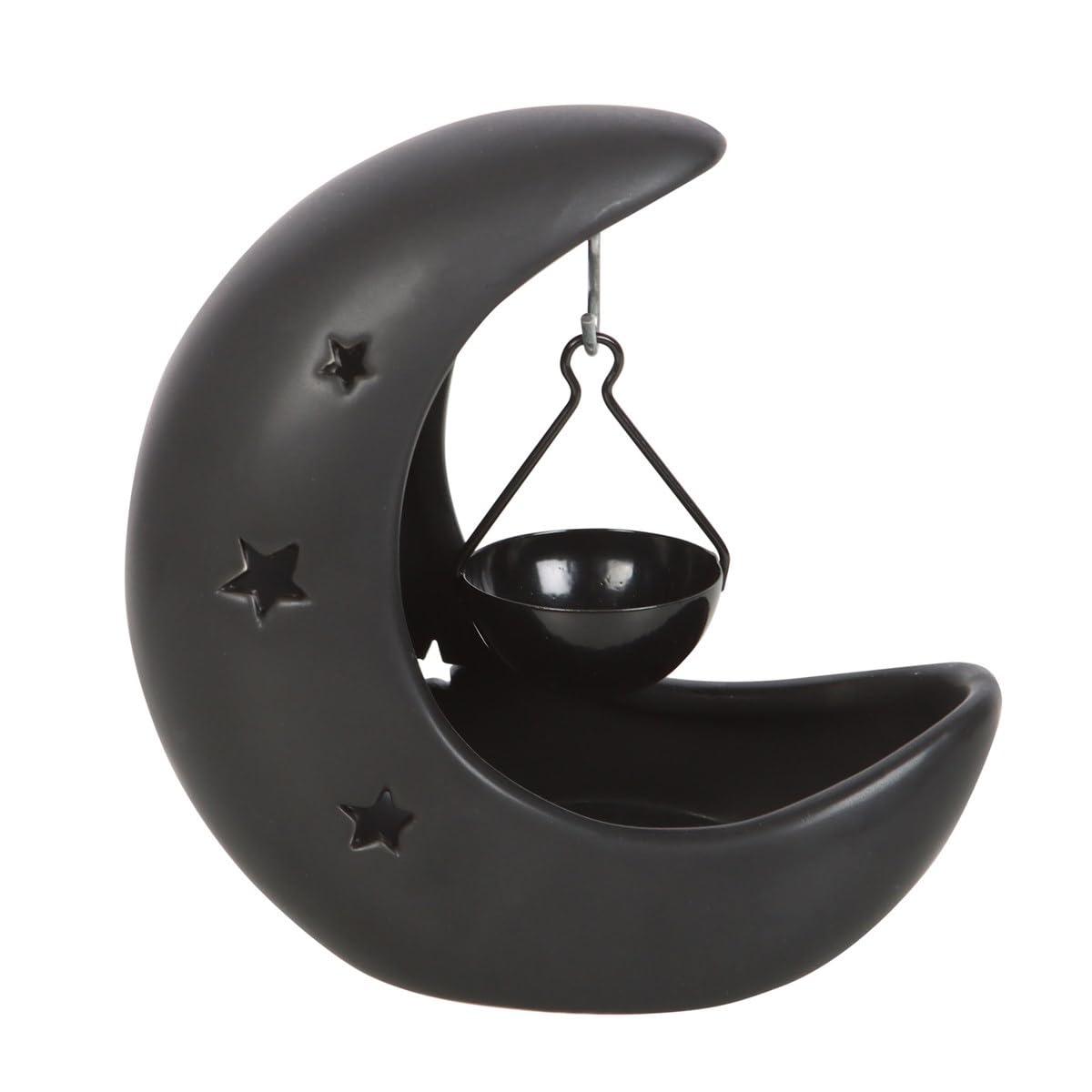 TECH ISLAND Wax Melt Burner, Crescent Moon Hanging Oil Burner - Image 3
