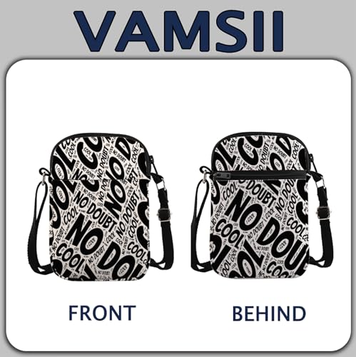 Image of VAMSII B TV Show Cool No Doubt Crossbody Bag B Fans Merch