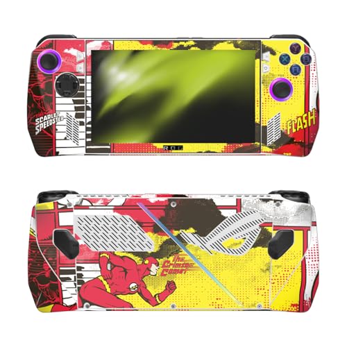Skin vinyle pour ASUS ROG Ally Flash DC Comics imprimé collage de bandes dessinées
