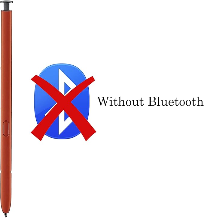 Galaxy S22 Ultra Pen Replacement for Samsung Galaxy S22 Ultra 5G SM-S908, S22 Ultra S Pen Stylus Pen Touch Pen Compatible with Samsung Galaxy S22 Ultra S Pen Tips/Nibs Without Bluetooth (Orange)