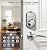 Veise VE001 Keyless Entry Door Lock with Keypad, Electronic Keypad Deadbolt for Front Door, 20 User Codes & One-Time Passcode, Auto Lock, IP55 Waterproof, Easy Installation for Home Apartment Rental
