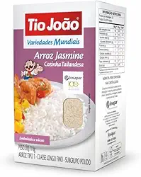 Tio João Arroz Jasmine Variedades Mundiais -1Kg