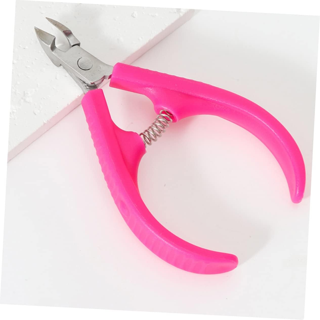 2Pcs Professional Cuticle Nipper with Handles Stainless Steel Dead Skin Remover and Manicure Cuticle Trimmer for Precise Nail Art and Salon Use Portable and Easy to Use