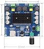 SANEC 2 x 100W Bluetooth 5.0 Amplifier Circuit TDA7498 TF Card XH-A105