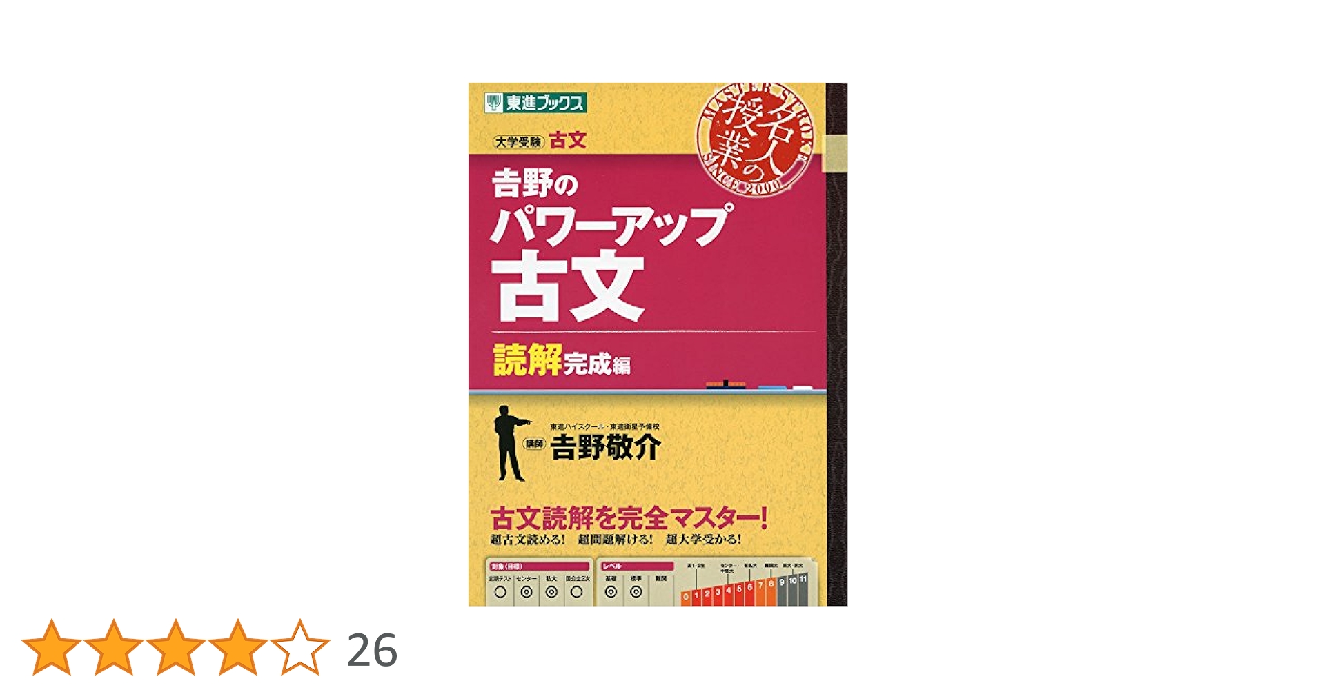 吉野のパワーアップ古文 読解完成編 (東進ブックス 大学受験
