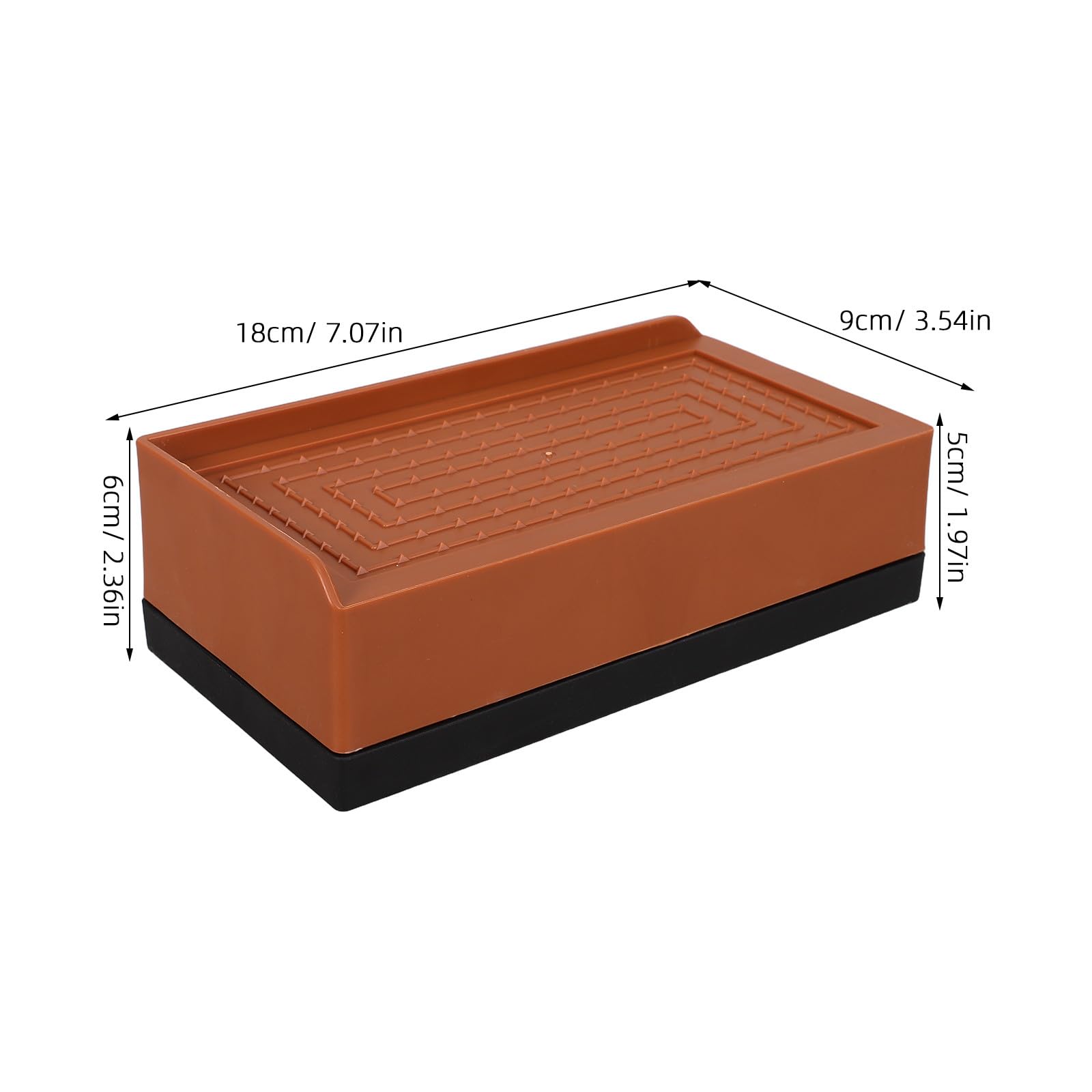 Operitacx 4 elevadores de Cama: Elevadores de Cama Resistentes, de Muebles para Patas de sofá, Escritorio, Silla, refrigerador y Lavadora, Esenciales para dormitorios universitarios. 7.09 x 3.54