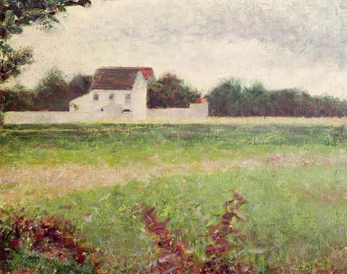 Peinture Georges Seurat Toile de Maître Décoration Murale Salon et Chambre 60x90cm