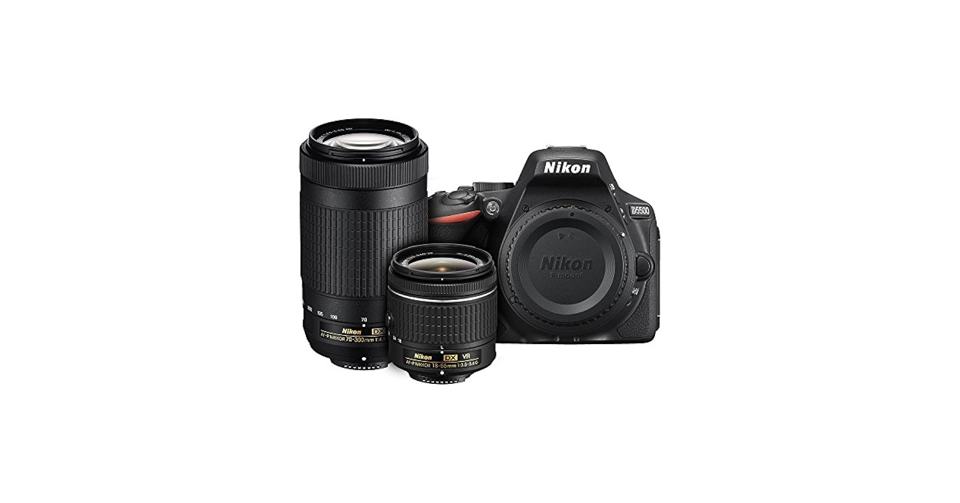 デジタルカメラ Nikon D5600 18-55 VR 70-300 VR Kit Amazon.com