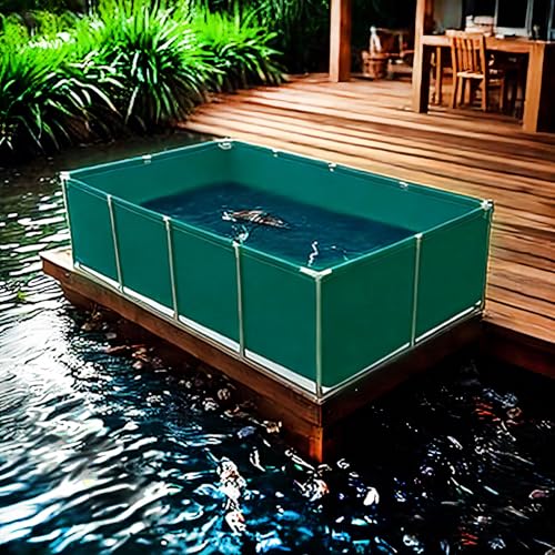 Grande piscine rectangulaire avec cadre en acier pour les familles et les enfants, montage facile, cadre en métal durable, rustine de réparation incluse