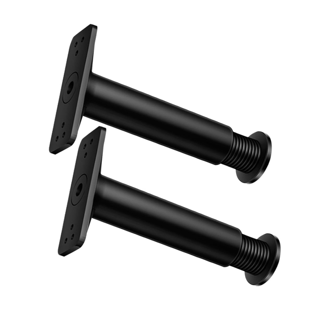 VILLCASE 2Pcs Adjustable Bed Support Legs for Bed Frame Replacement Sturdy Center Support Furniture Feet Extensible Height Easy Installation Multi Functional Use for Bed