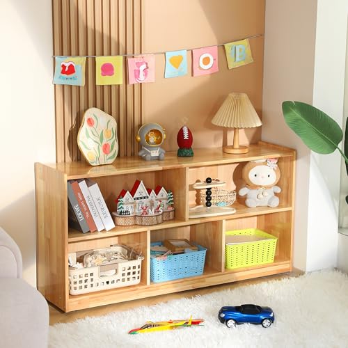 Toy Shelf, Montessori Shelf, Montessori Toy Storage, Classroom Shelves, Preschool Classroom Furniture, Playroom Shelves, Kids Cabinet, Kids Wooden Bookshelf, Daycare Furniture, for Toddler, 5 Section