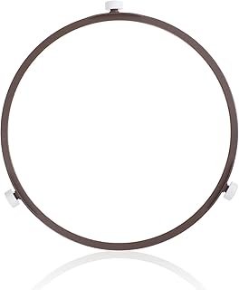 Ouligay Microwave Turntable Ring with Rollers 6.97 Inch Glass Microwave Spinner Replacement Microwave Roller Ring