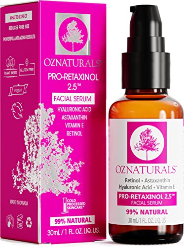 OZNaturals Anti Aging 2.5 Retinol Serum, 30 ml (1 Fl Oz)