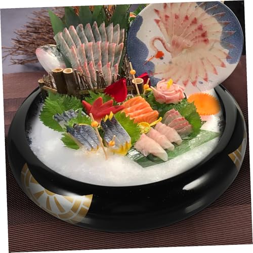 Bandeja Redonda Plástico para Sushi miniatura 7