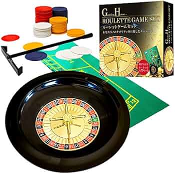 ルーレット カジノセット 楽天市場】ルーレット プレイマット チップ レーキセット カジノ