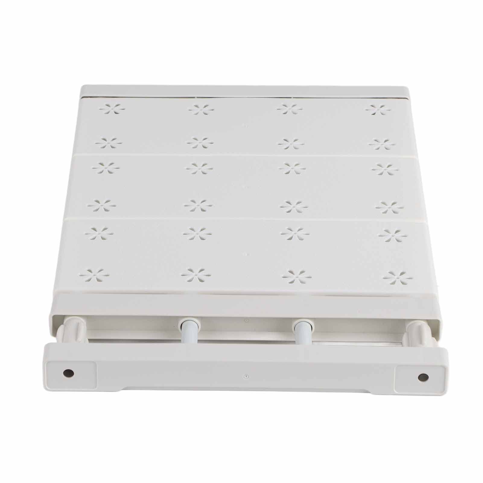 Closet Tension Shelf, Expandable Closet Shelves Organizers Wardrobe Divider Shelving Separator Adjustable Shelf for Cabinet Cupboard Kitchen Bathroom School Locker (Length 14.96?23.62in)