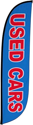 LookOurWay Bandera de plumas  Banderas publicitarias de 12 pies de alto para promoción de negocios y eventos al aire libre  Bandera Swooper Only