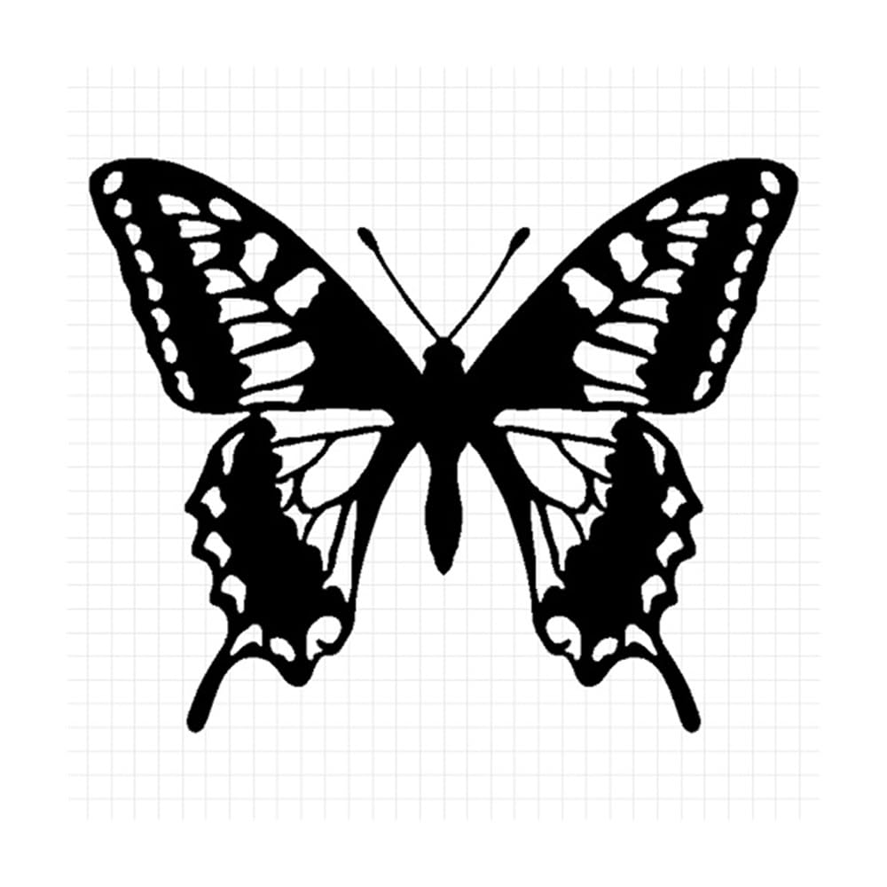 Amazon.co.jp: アゲハ蝶 Ver.2 シルエット 動物ステッカー