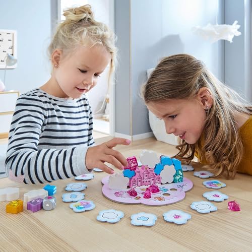 HABA Unicorn Glitterluck Cloud Stacking Juego de Mesa miniatura 4