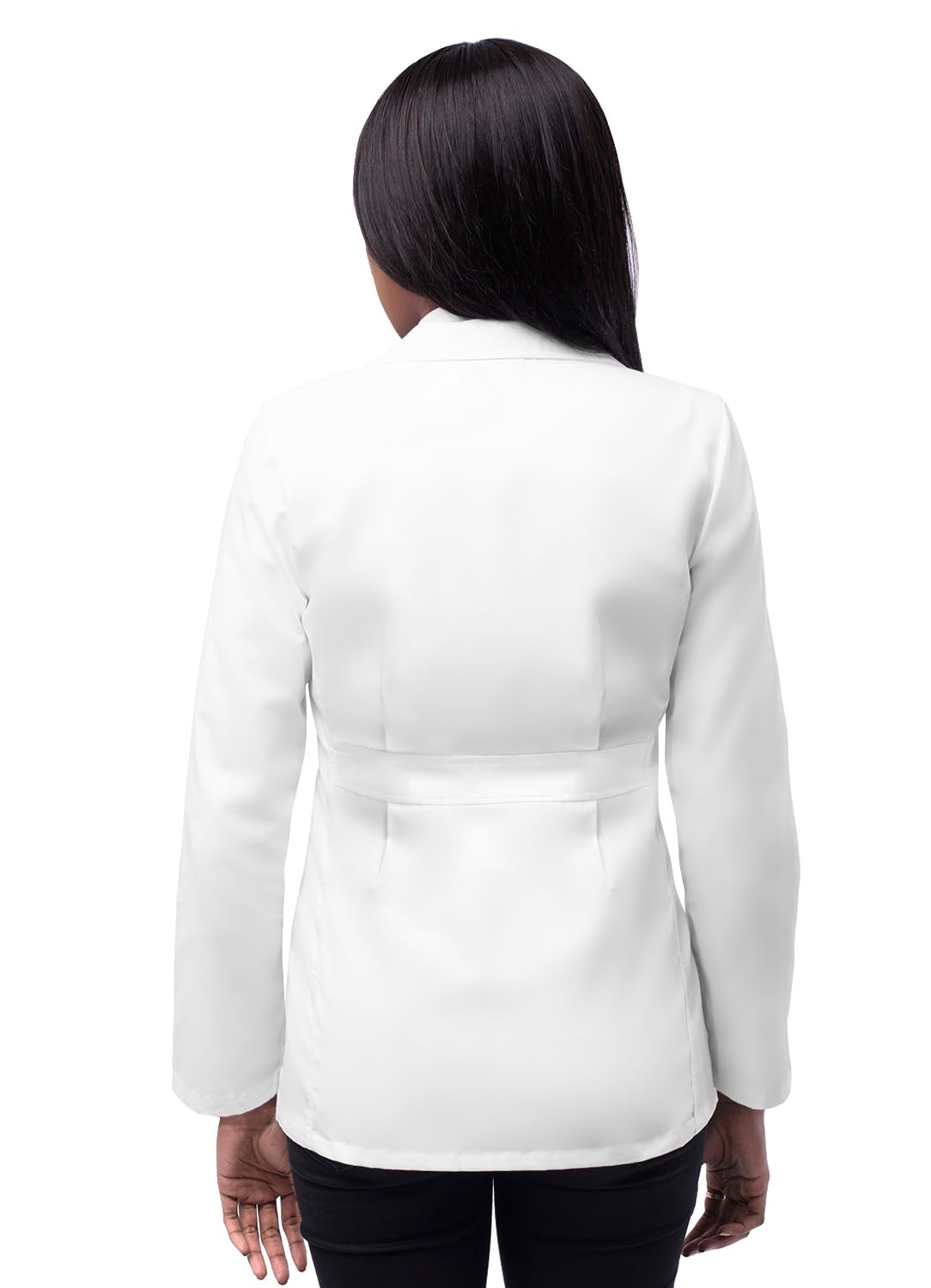 Adar Bata de laboratorio para mujer - Bata de consulta de 71cm a la medida