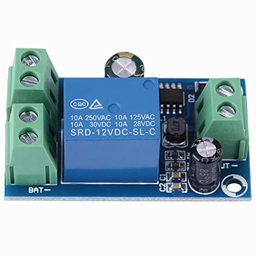 Módulo de controlador de fuente de alimentación, controlador de carga de batería Módulo de placa de protección DC 12V 24V 36V 48V 10A Módulo de interruptor automático de emergencia de energía para | Ya disponible en tu tienda friki favorita! En mundofriki.es!
