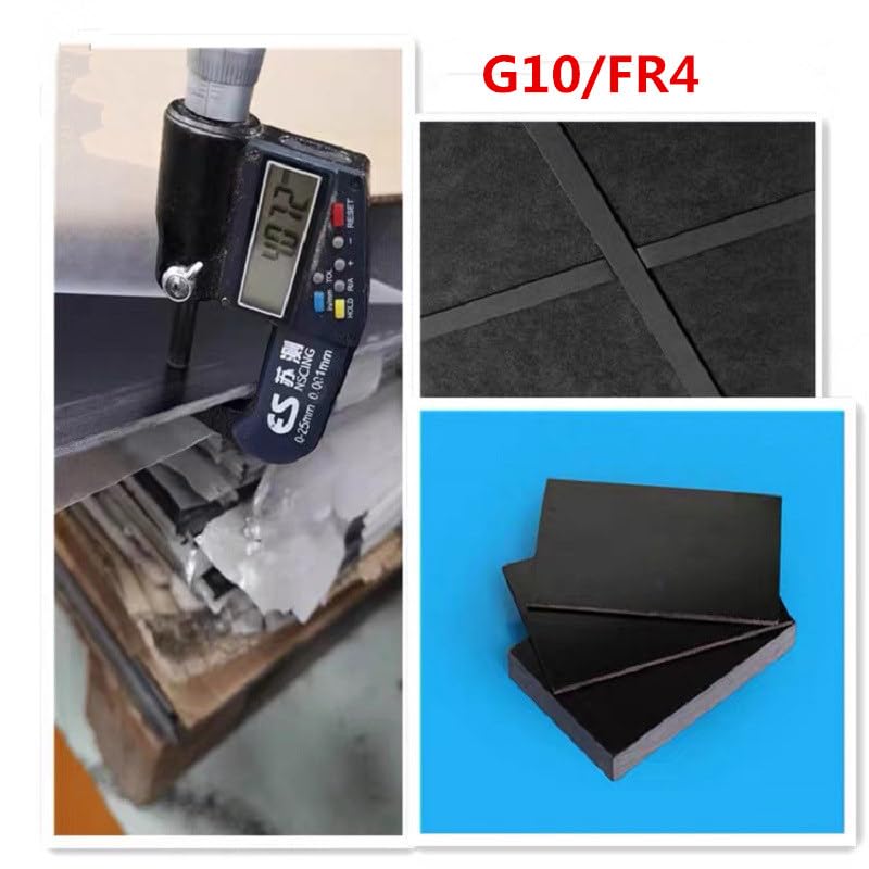1 szt. Płyta z włókna szklanego epoksydowego FR4 G10 - grubość 0,5-5 mm - czarna - idealna do obróbki CNC i izolacji elektrycznej(1.5mm 500mmx300mm)