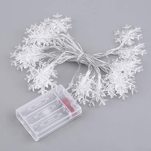 Preisvergleich Produktbild BianchiPamela Snowflake LED String Wire Light Christmas Lights WaterProof Holiday Lighting