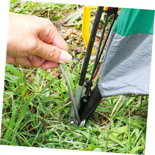 Clavos para el suelo resistentes Abaodam de acero para carpas 5