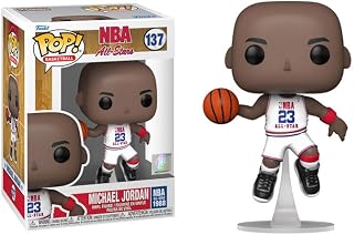 Funko Michael Jordan 1988 All-Star + Pop Protector: NBA Legends Pop! Basketball Vinyl Figure (Gift Set Bundled with ToyBop Brand Box Protector Collector Case)