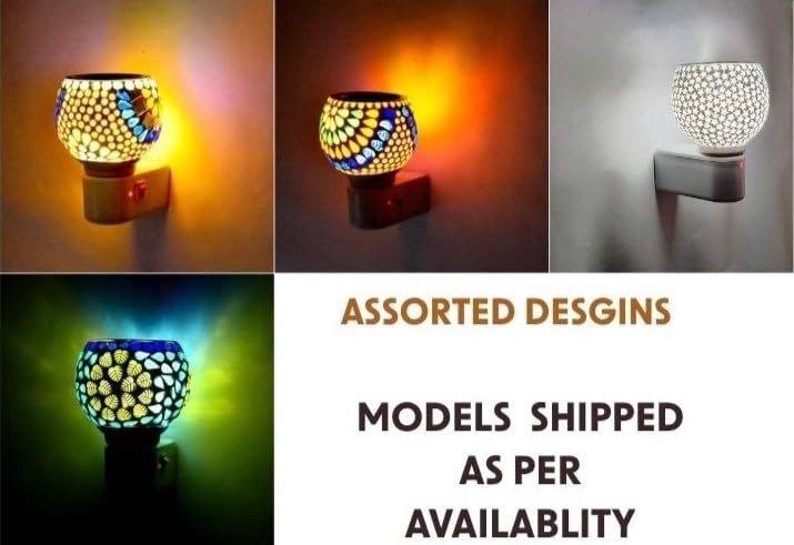 Image of Ceramic Kapoor Dani for Home | Night Lamp, Electric Camphor Burner, Camphor Diffuser, Aroma Incense Burner, Home Accessories, Gift, Electric Dhoop Dani for Office (Set of 1 Ceramic)