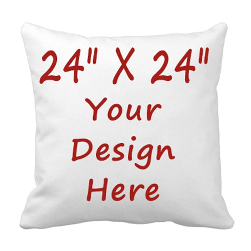 Mr.panda White Custom Throw Pillow Cover With Image Or Text, Velvet Decor Personalized Pillowcases Double-Sided Printing, Customize Photo Pet Pillow, Christmas, Anniversary, Valentines Day, Birthday, Moms Gifts