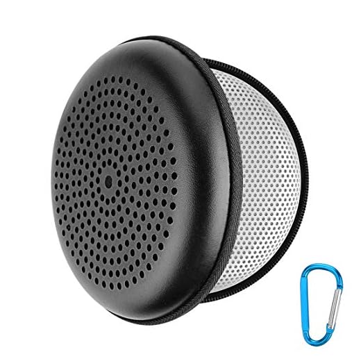 Geekria Bärfodral för Bang & Olufsen Beosound A1, Beoplay A1 högtalare, bärbar vattentät trådlös Bluetooth-högtalarväska, B&O A1 hårt skal resväska (svart)