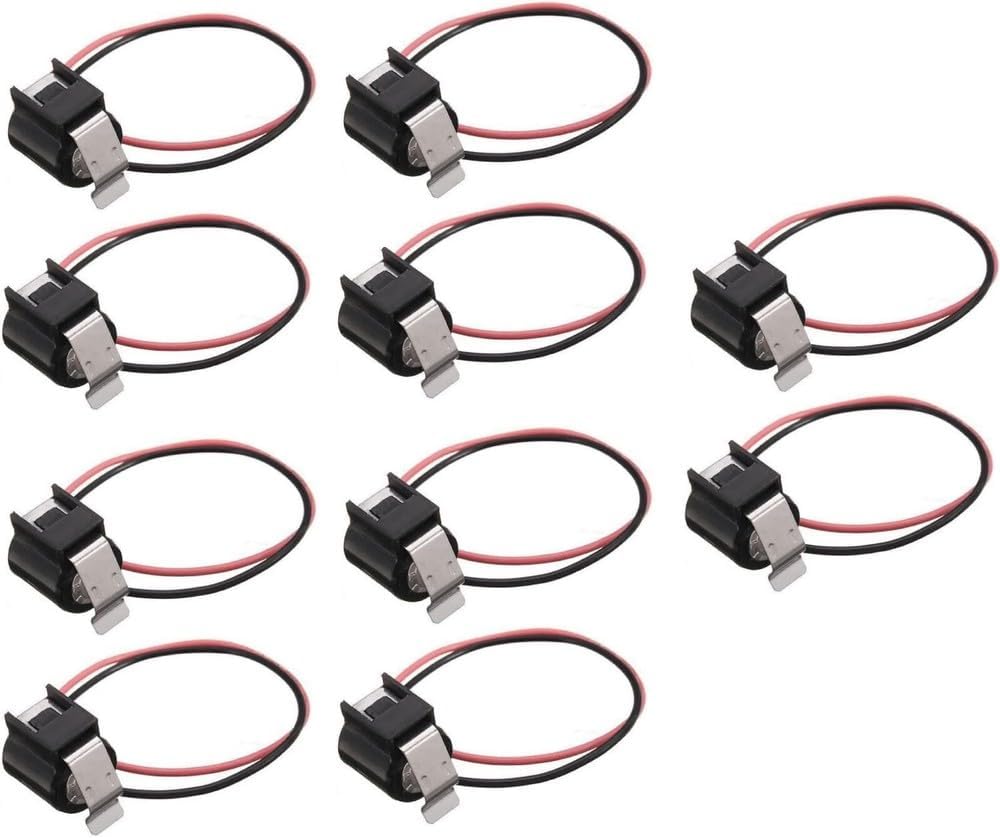 Replacement Part for W10225581 Defrost Thermostat for, Sears, AP6017375 10-PACK Durable Repair Component for Home Equipment Appliance Repair Universal Long-Lasting Performance KL0108
