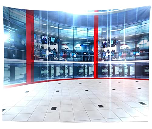 Diffusion TV pour stream direct avec le fond 3D BELECO anti-reflets - 3