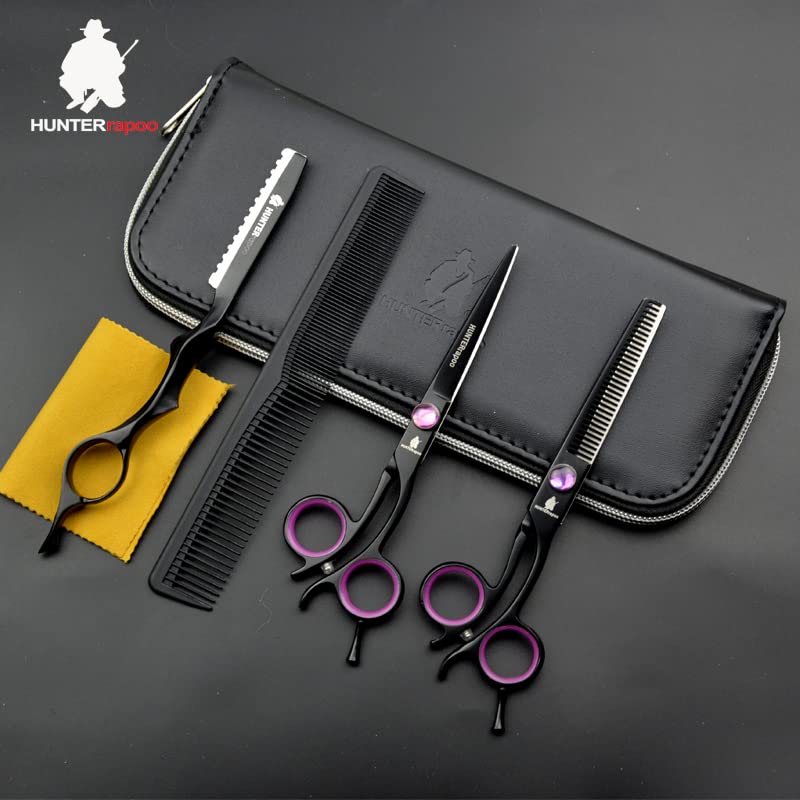 HT9126 6 Inch Hairdressing Scissors Kit Shears Thinning Set For Haircut Barbershop Tools