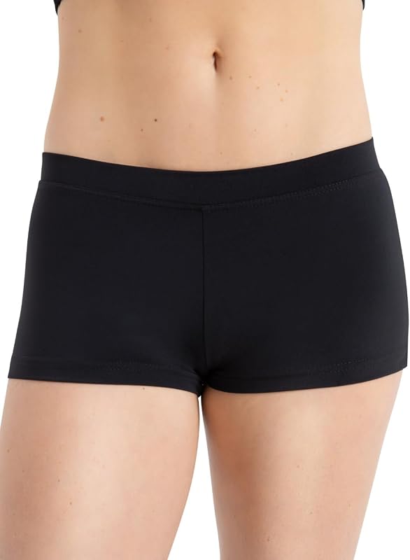 Capezio Womens Team Basic Low Rise Boy Cut Short