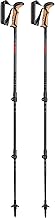 LEKI Khumbu Hiking Poles - Extendable Aluminium Trekking Poles (110 - 145 cm) with Speed Lock Plus Adjustment System & Trekking Plate