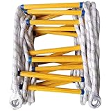 Harz-Fluchtleiter Für Höhenklettern, Notfall-Strickleiter Für Den Außenbereich, rutschfest Und Stabil(3M/9.8FT)