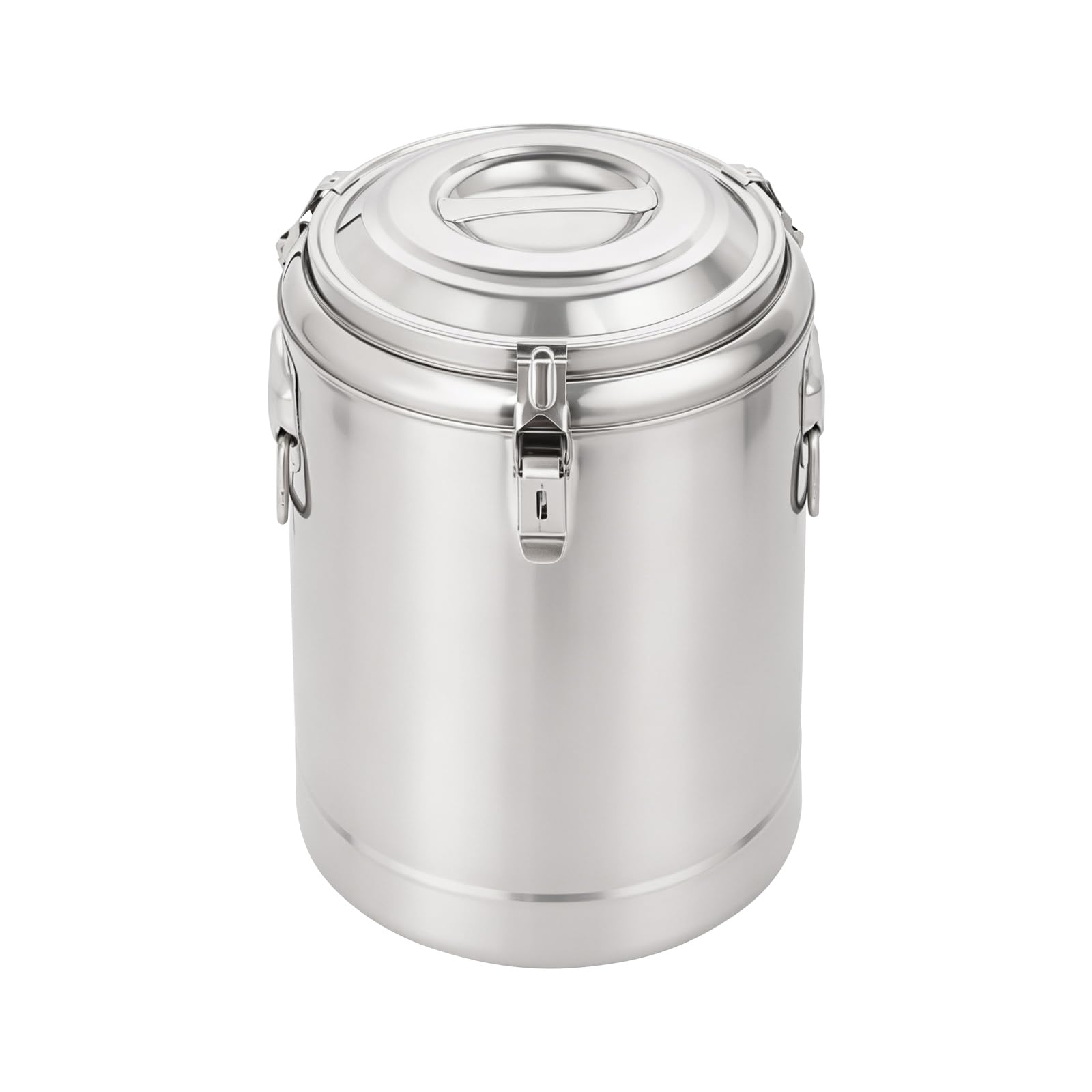 Isolierbehaelter Edelstahl 14L Thermobehaelter Suppenwaermer Silber 26,5cm