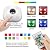 HONWELL Patio Umbrella Lights Outdoor Umbrella Pole Light Battery Operated Cordless 12 Color Changing Umbrella Light with Remote, Multi Colored LED Outside Lights for Deck Umbrella Camping Tents