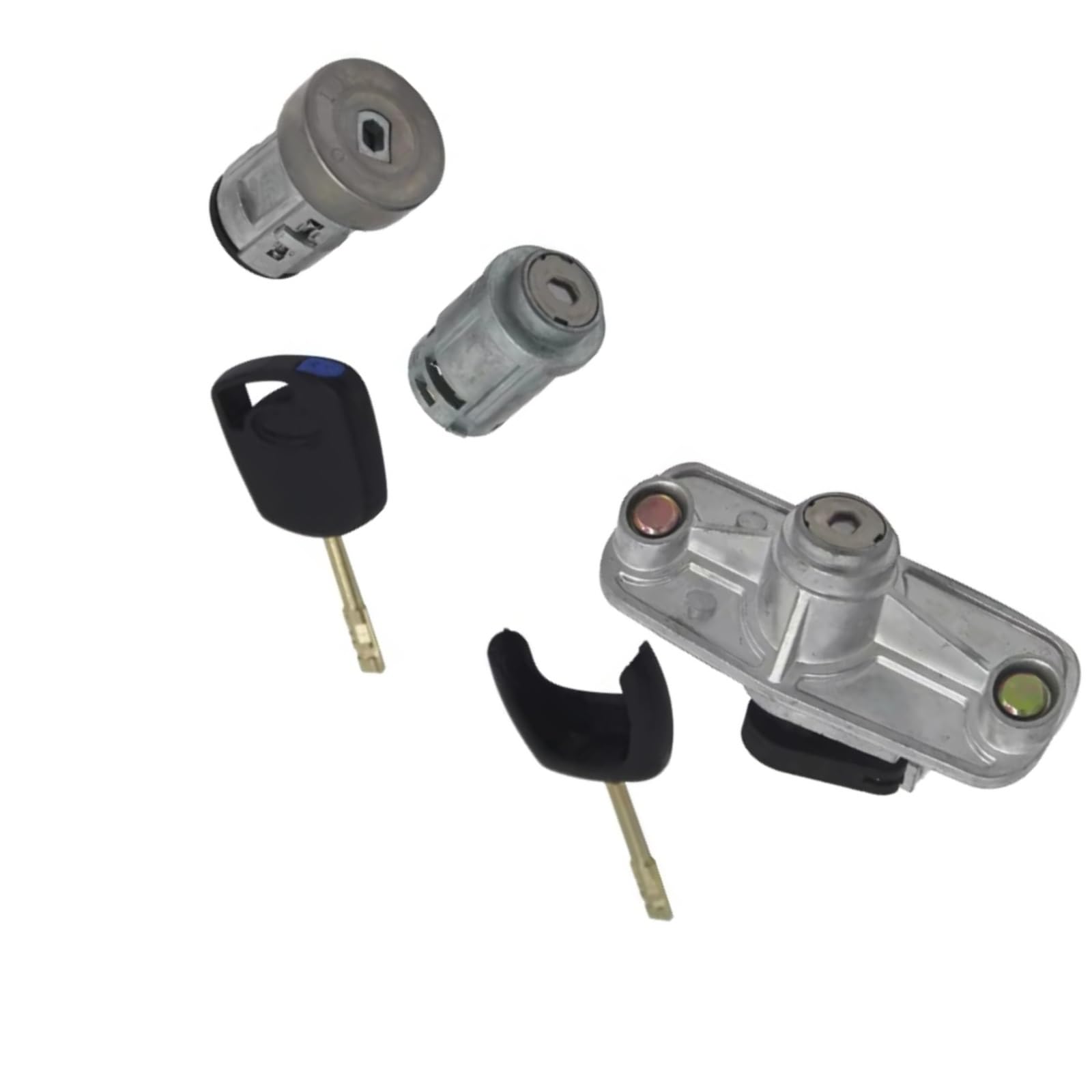 Juego Completo De Barril De Cerradura De Puerta Con Interruptor De Encendido, Compatible Con Ford Para Mondeo 2001-2007 OE LK1S71F22050AA Interruptor Bloqueo Arranque